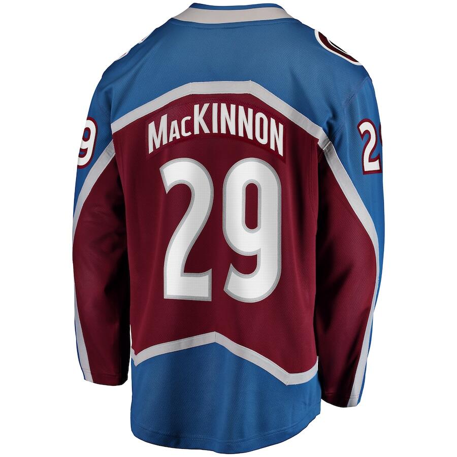 Trikot Fanatics Breakaway NHL Colorado Avalanche Mackinnon 3/3