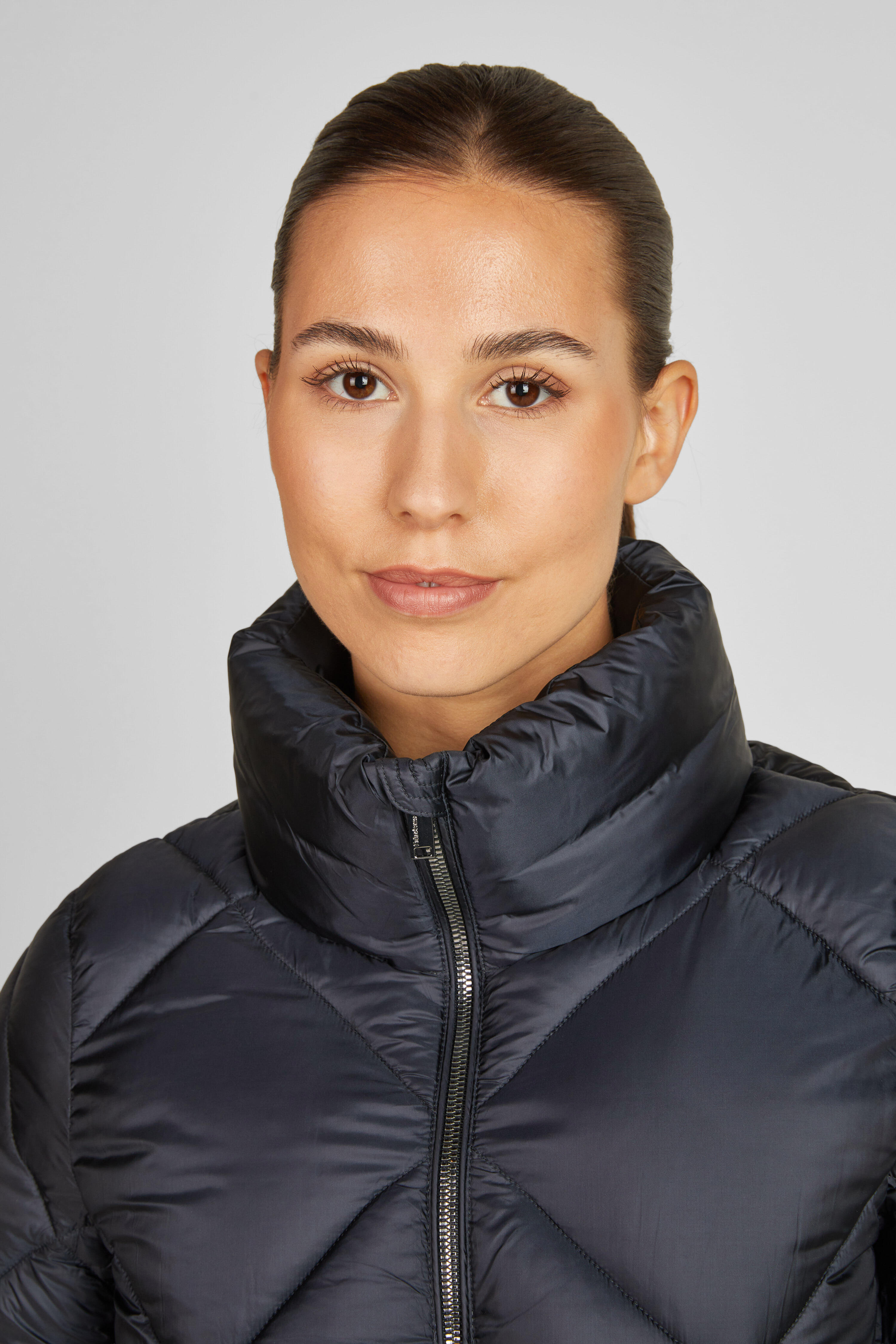 Jacke Damen Heritage Quilt dunkelblau 4/5