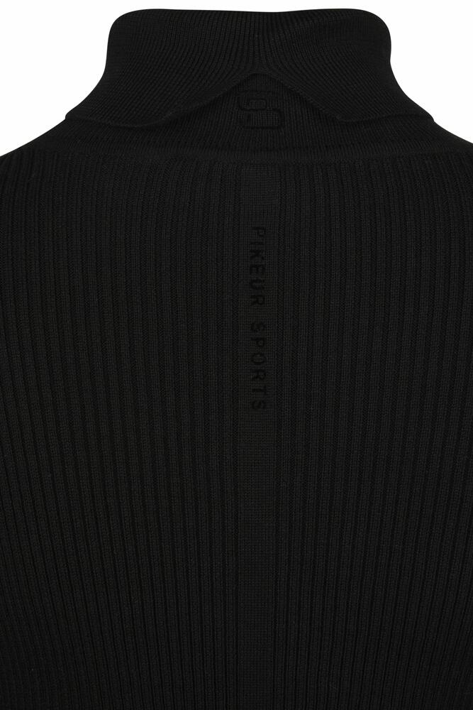 Rollkragenpullover Damen Sports schwarz 4/4