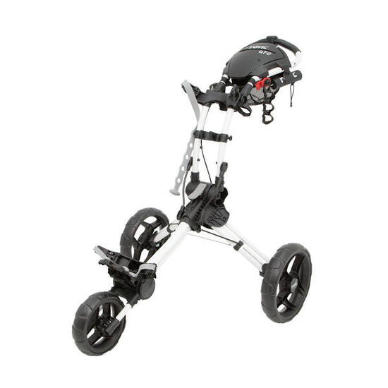 ROVIC QFC Compact de CLICGEAR, chariot de golf manuel, gris/noir