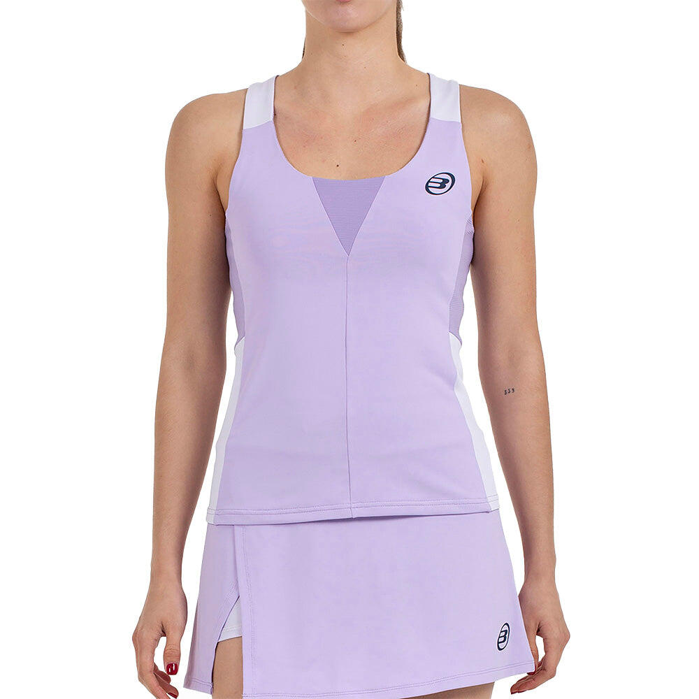 Camiseta roxa Bullpadel Porson 6/7