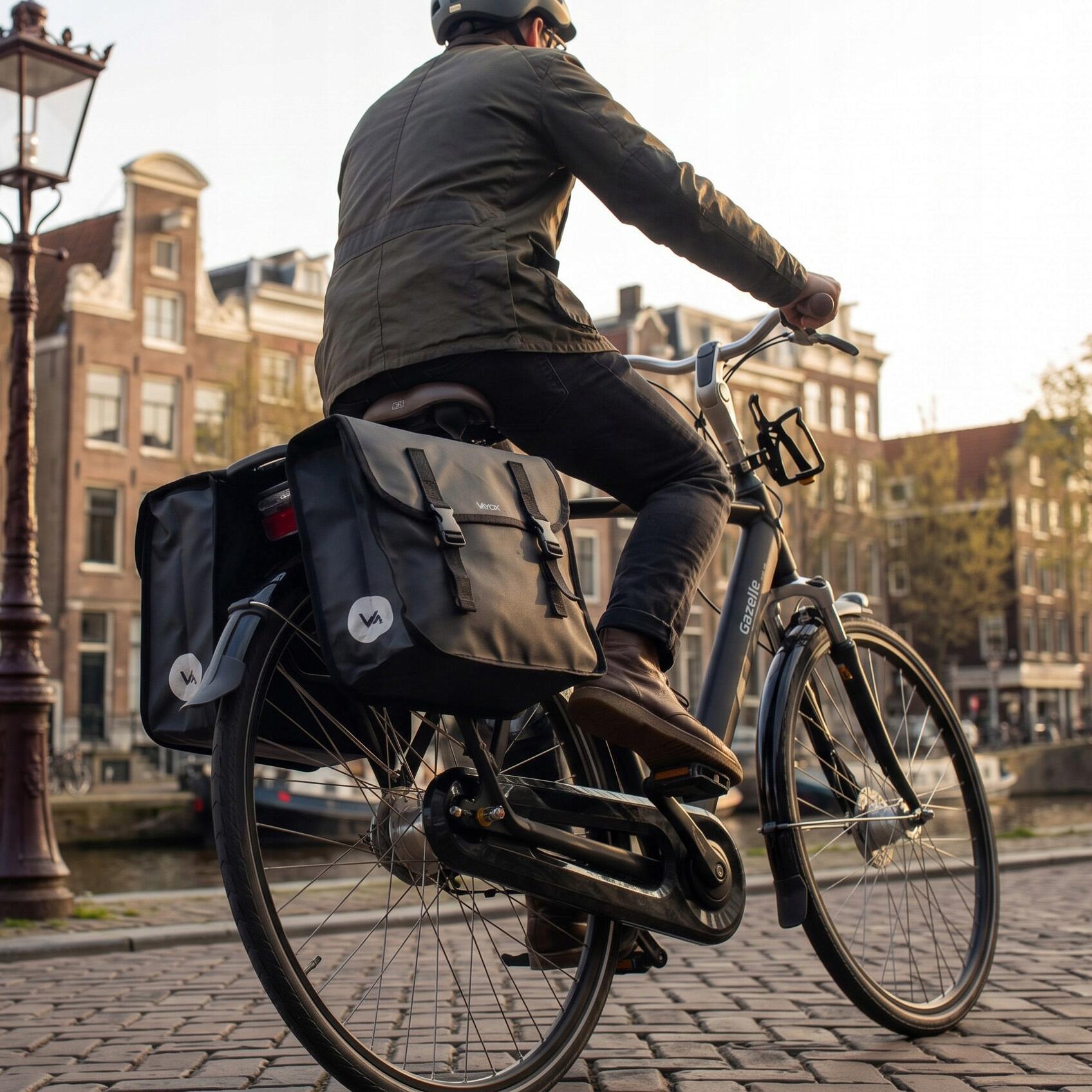 VAYOX VA0447 dubbele fietstas voor bagagedrager waterdicht 29L 2/8