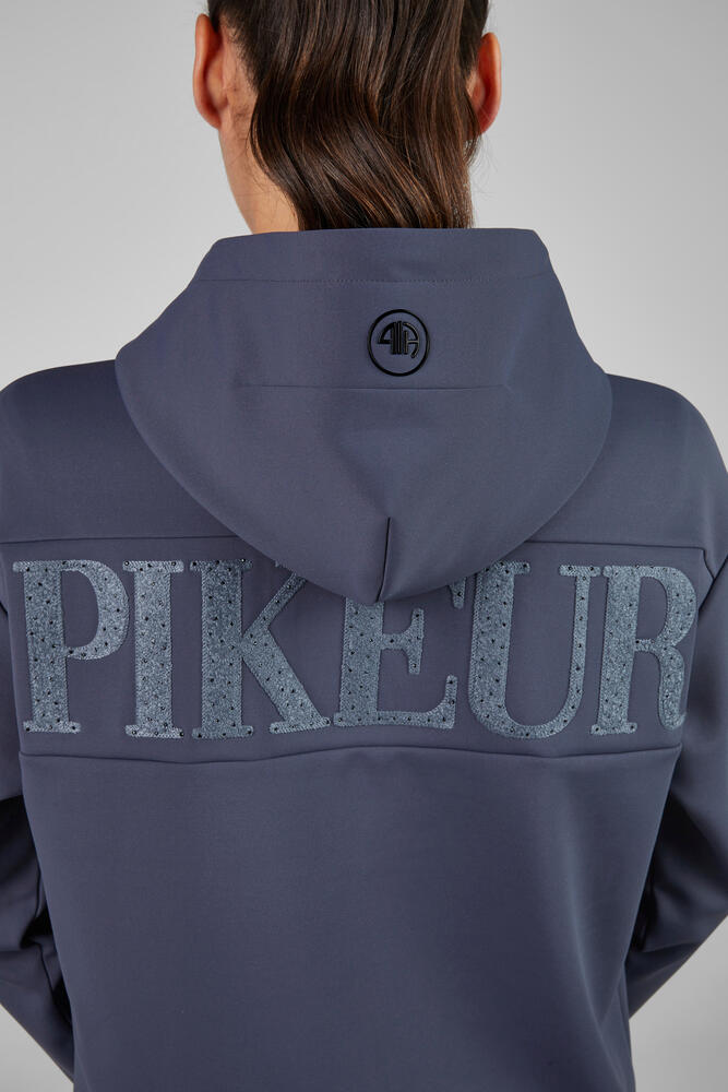 Sweatshirtjacke Damen Athleisure graphite blue 7/7