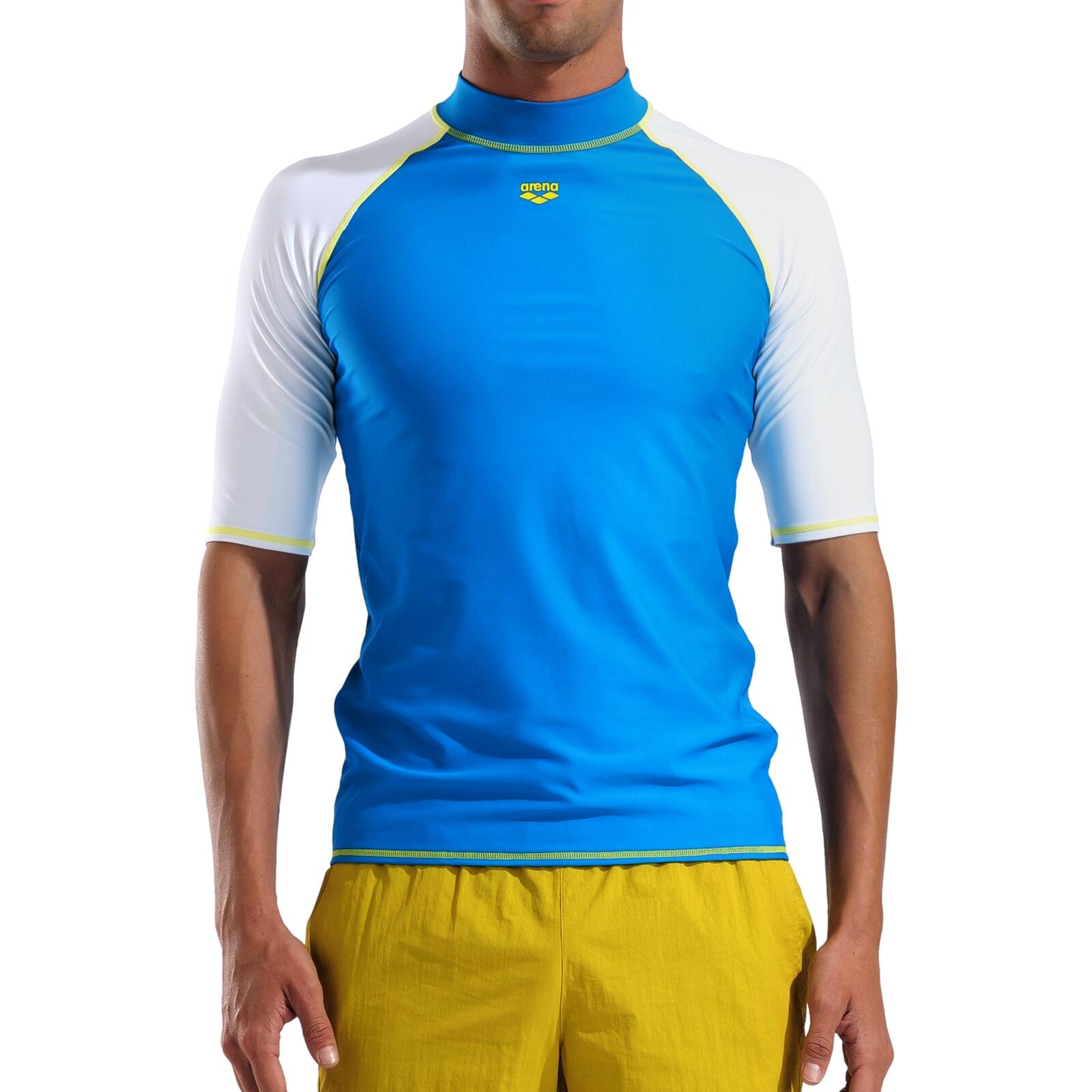 T-Shirt leicht bequem Herren - Rash Vest S/S Graphic 3/6