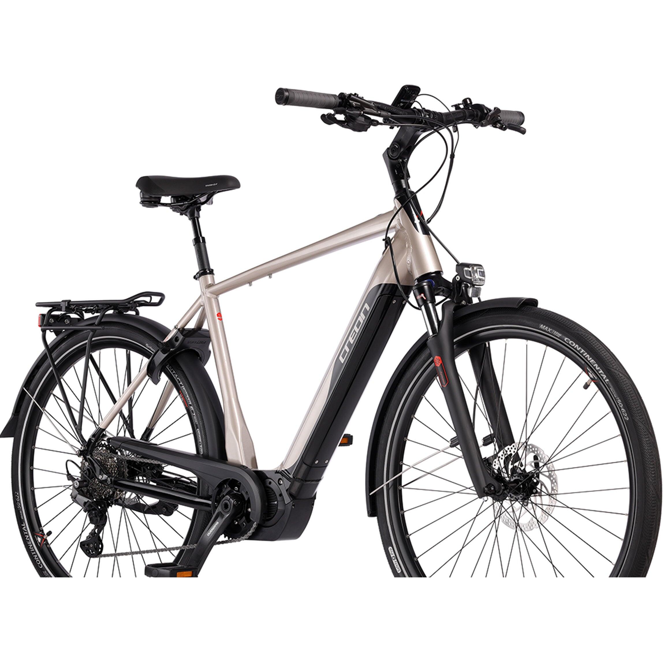 28" E-Bike Herren Trekking Fahrrad e-TOURING 12.8 City Bike SHIMANO STEPS E 7000 2/3