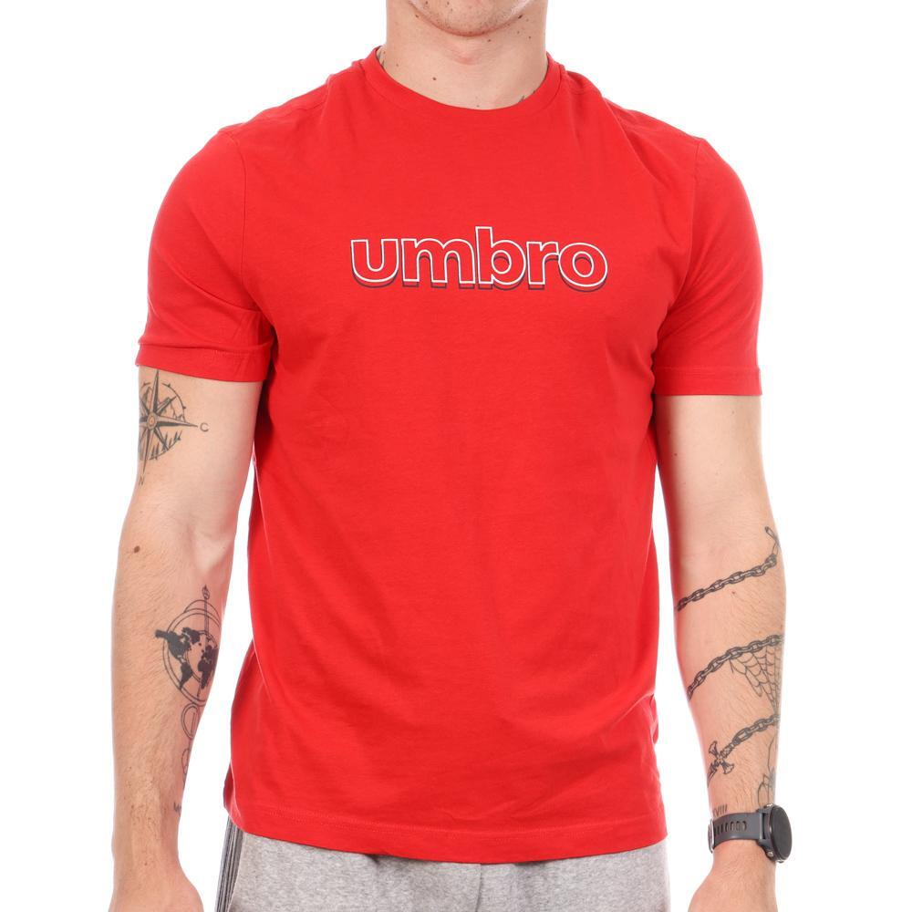 T-shirt Rouge Homme Umbro Outl Net 1/2