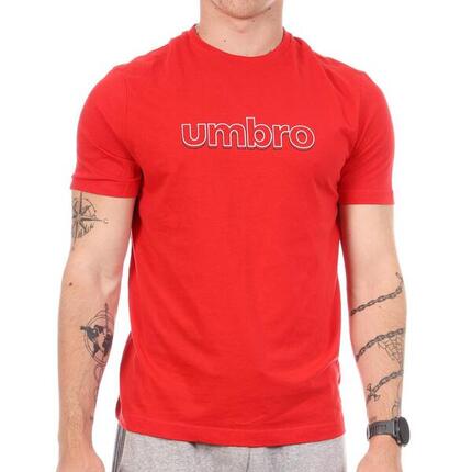 Camiseta Roja Umbro Outl Net para Hombre
