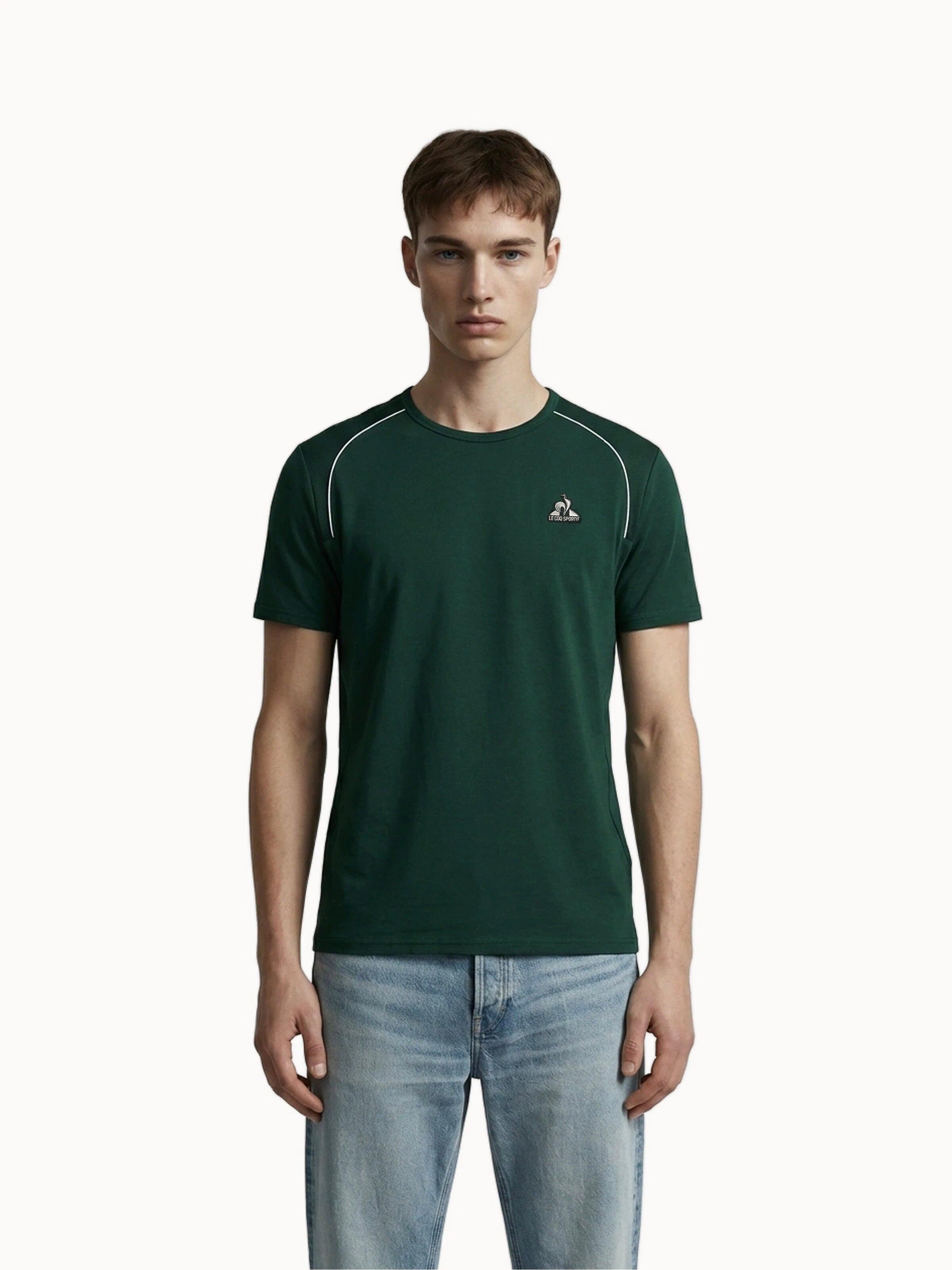 T-shirt Coq d'argent en jersey de coton Coq d'argent 1/6