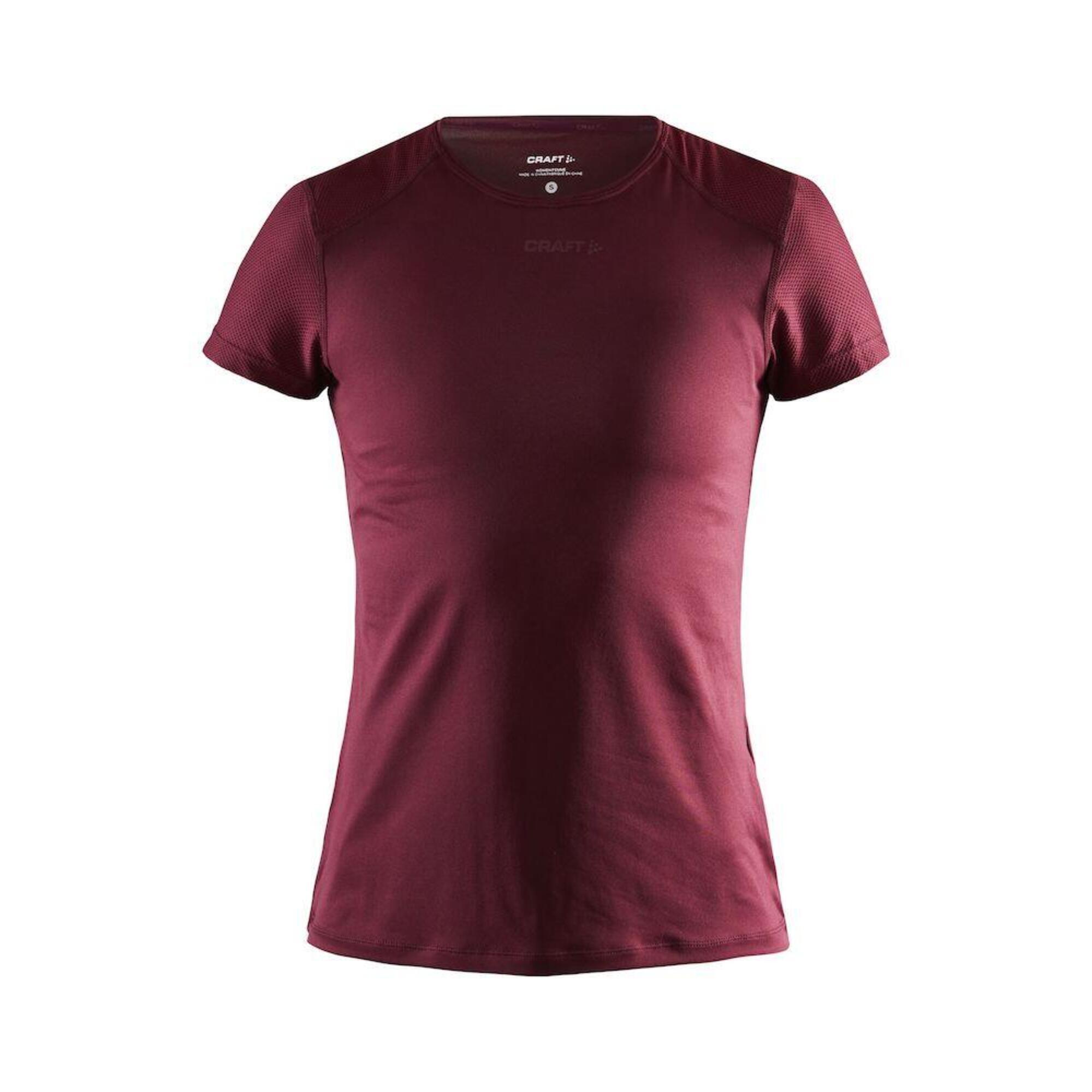 CRAFT ADV ESSENCE SHORT SLEEVE SLIM TEE WOMEN