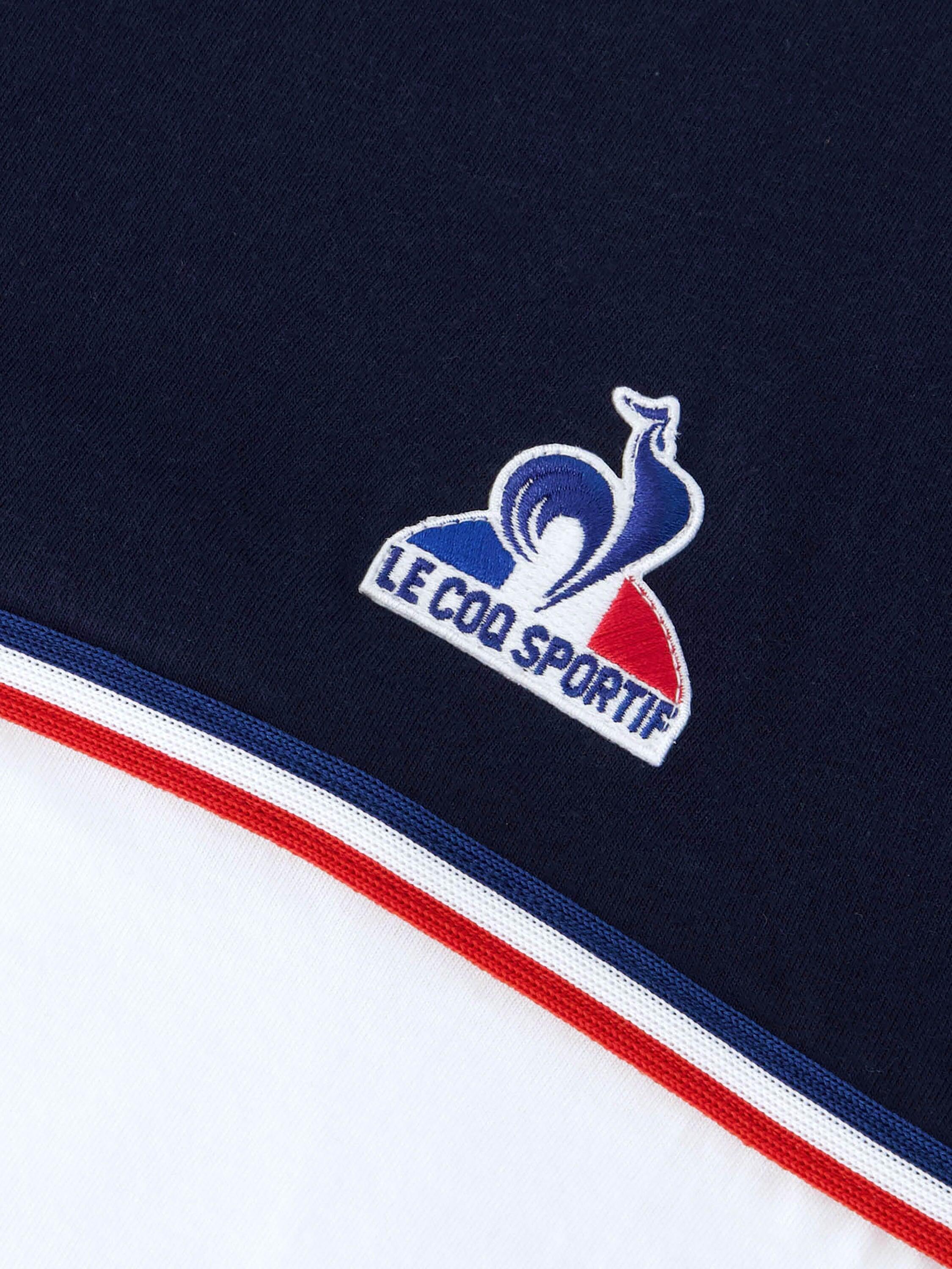 T-shirt en jersey de coton avec détail tricolore Tricolores 5/5
