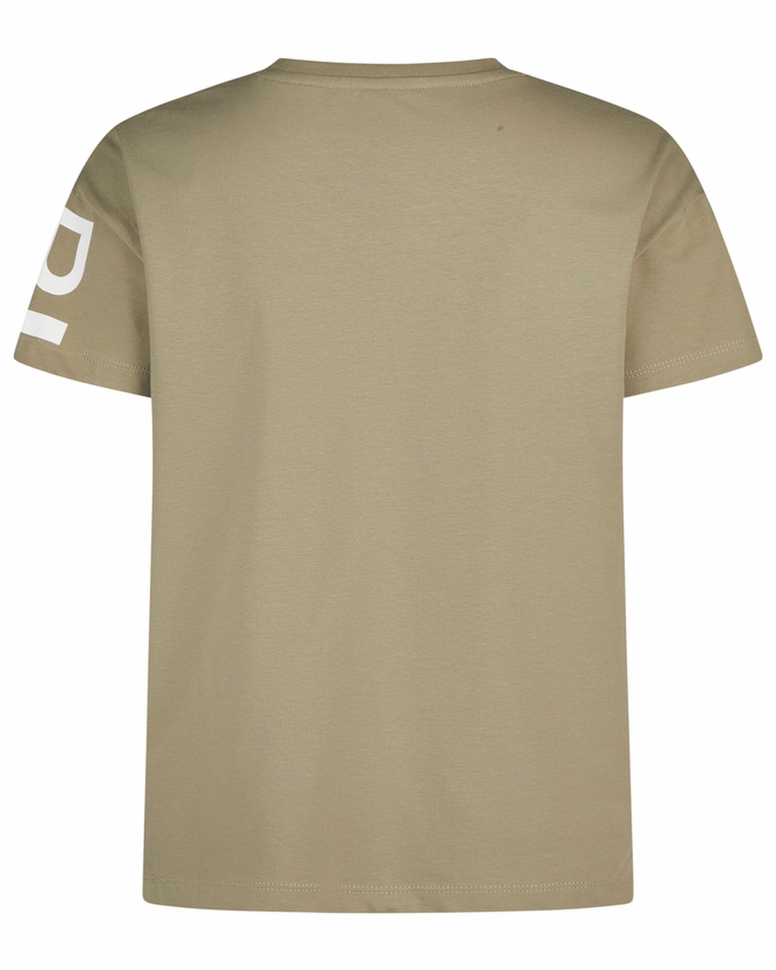 T-Shirt Damen Oversized light moss 7/7