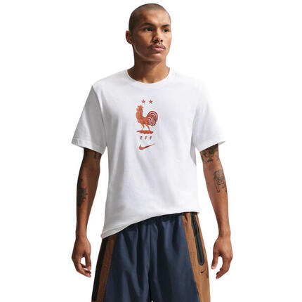 T-shirt homme Nike FFF Soccer - 100% coton, coupe standard