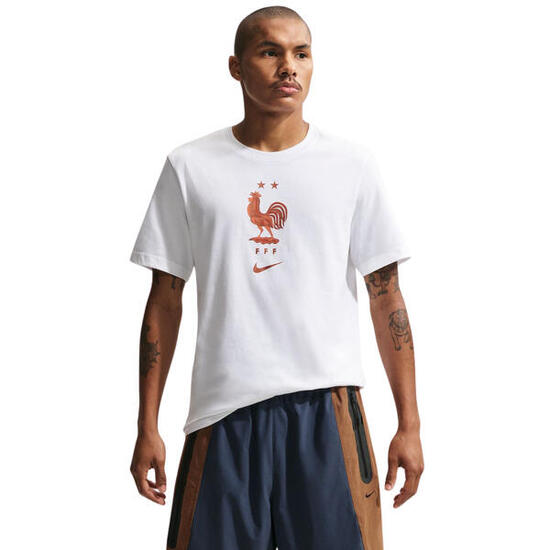 T-shirt homme Nike FFF Soccer - 100% coton, coupe standard