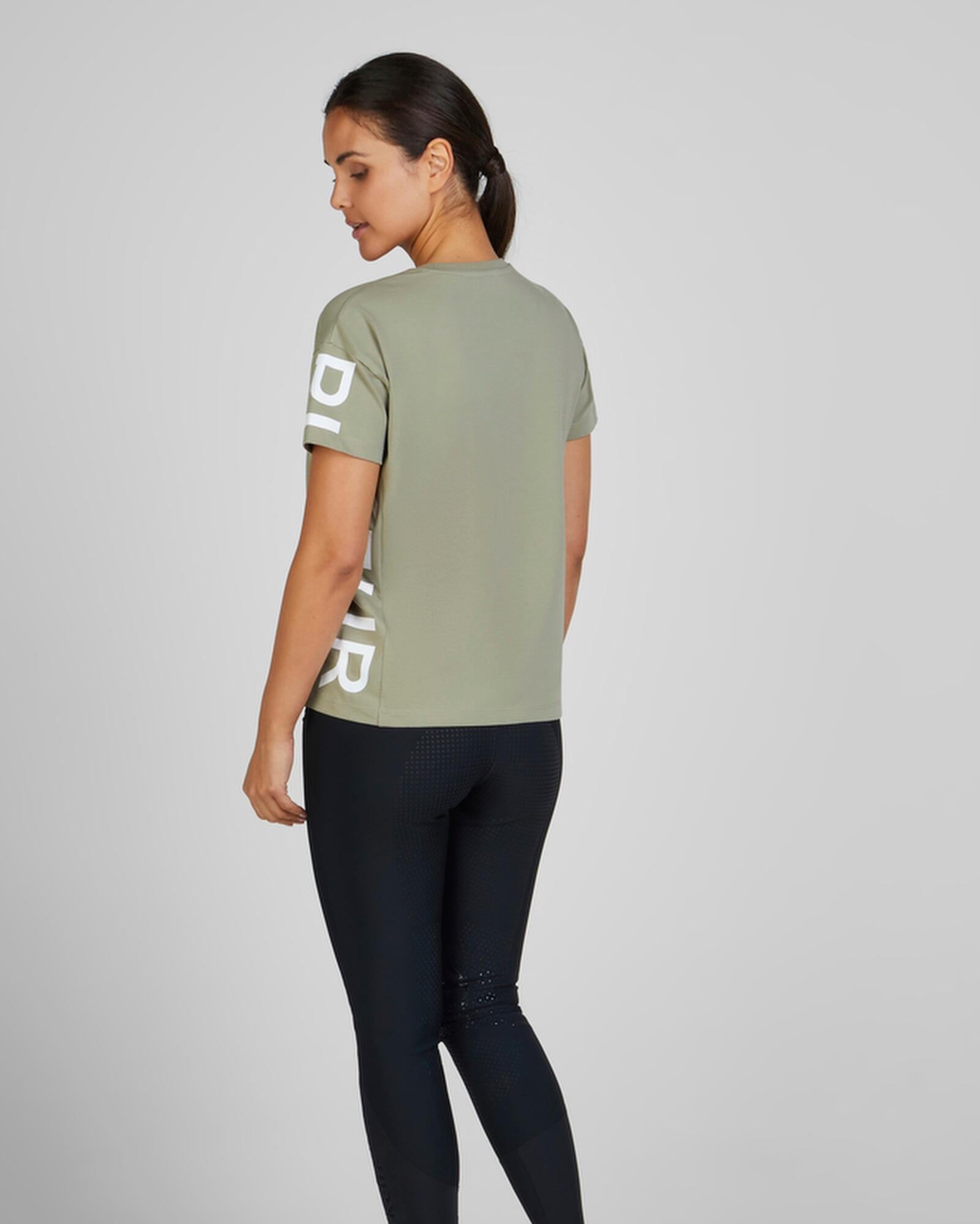 T-Shirt Damen Oversized light moss 4/7