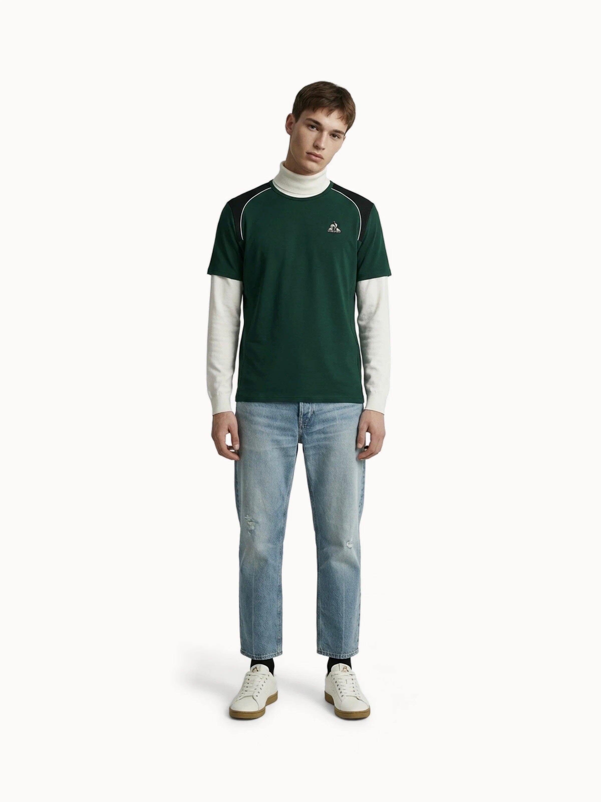 T-shirt Coq d'argent en jersey de coton Coq d'argent 4/6