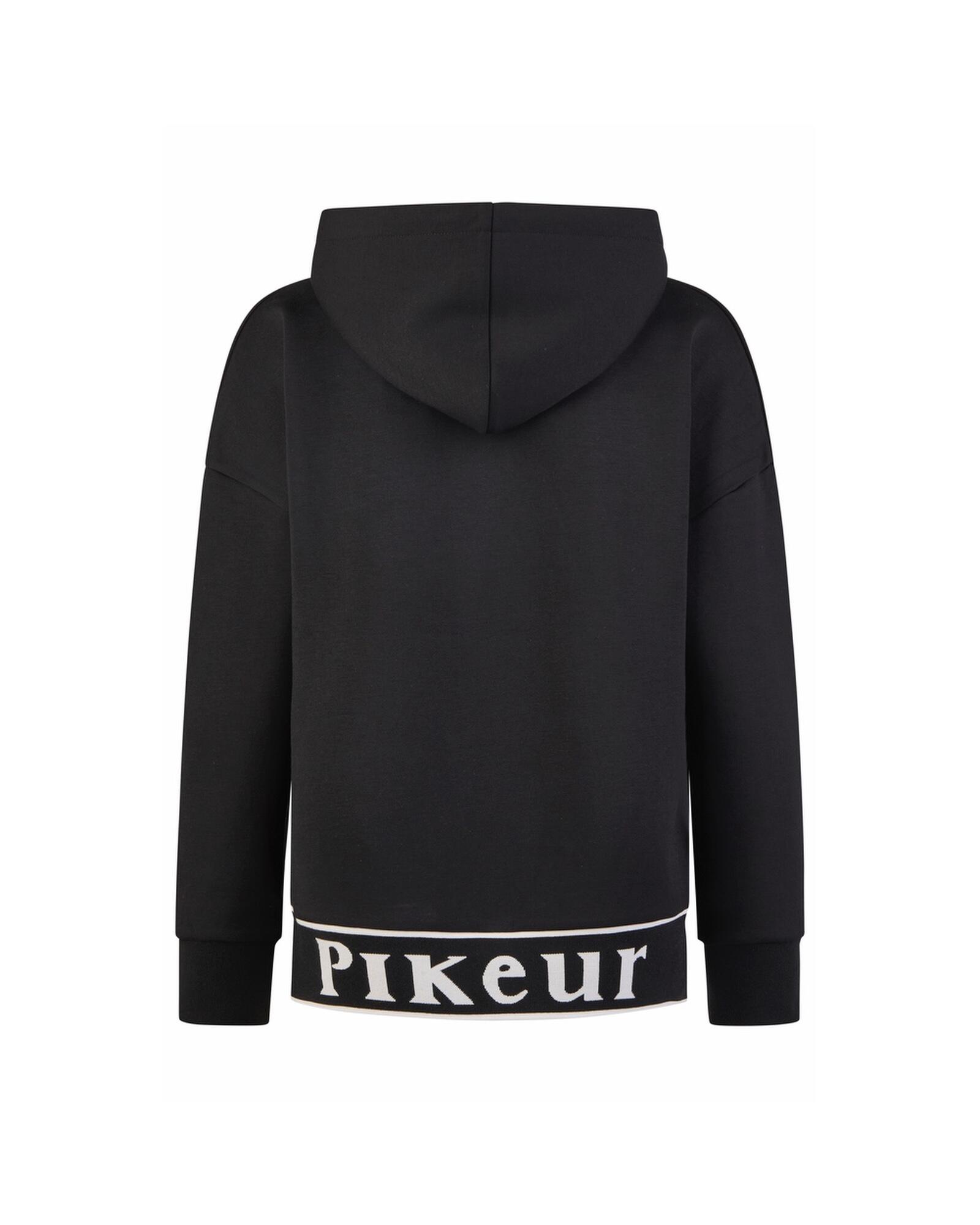 Hoodie Damen Sports  schwarz 2/7