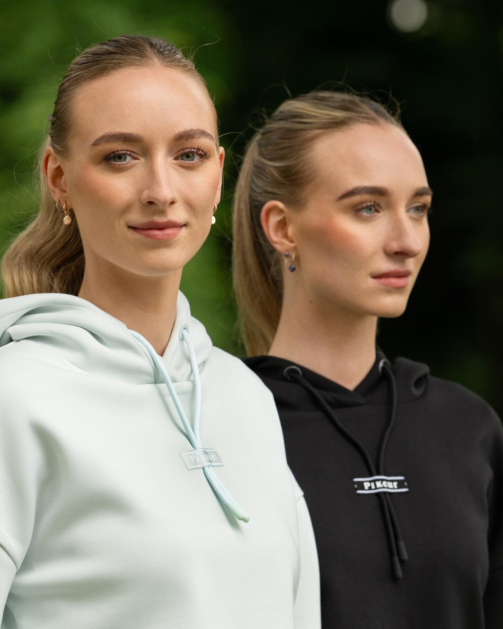 Hoodie Damen Sports  schwarz 7/7