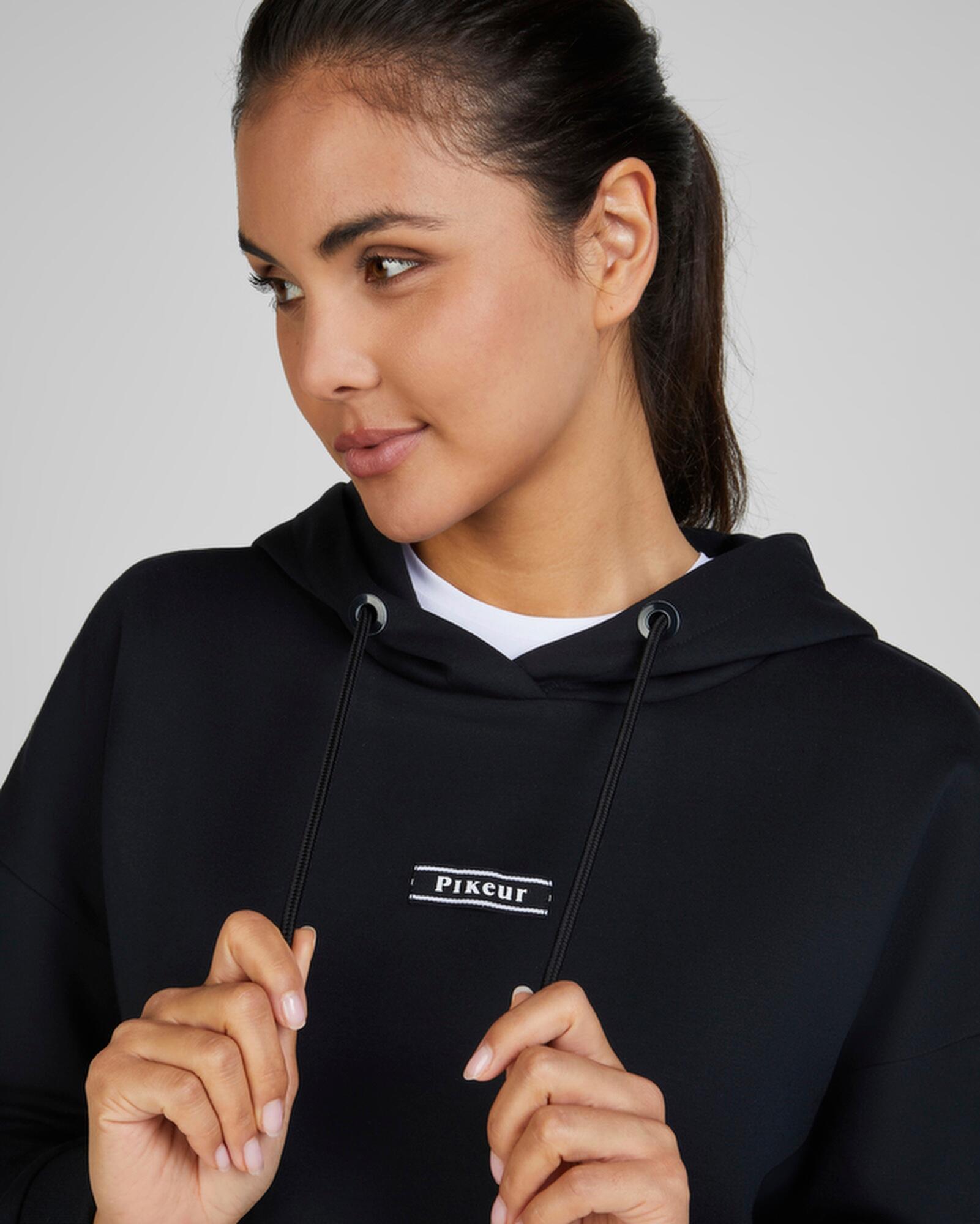Hoodie Damen Sports  schwarz 5/7