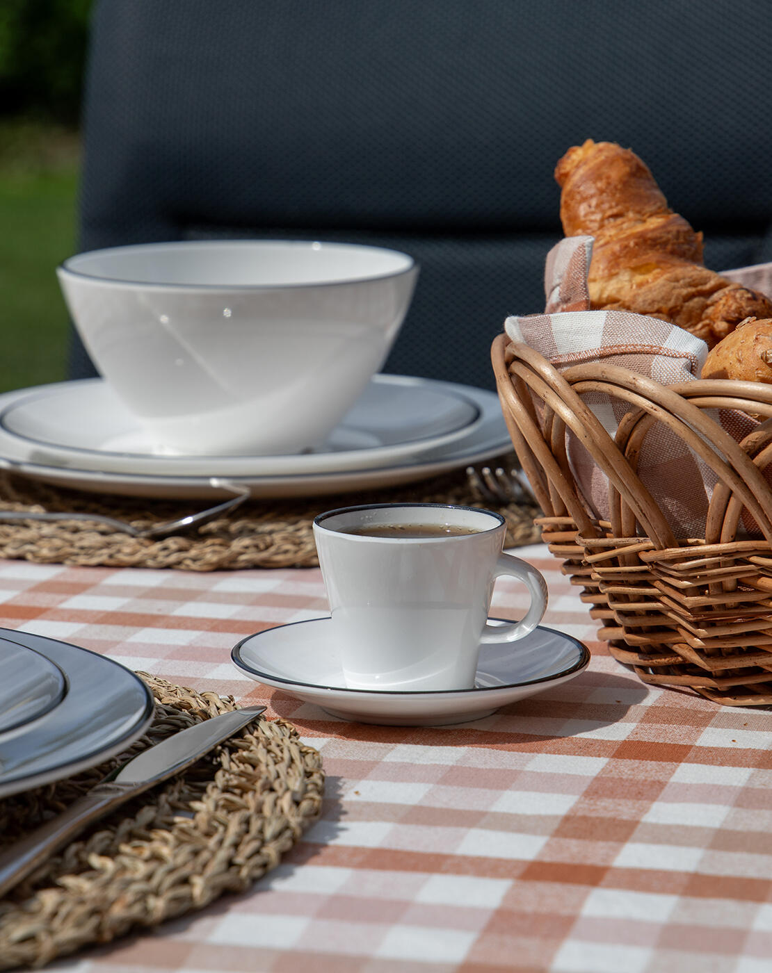 Juego de taza café espresso Linea Camping platillo 2/5