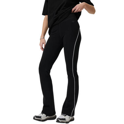 Leggings femme 4F CAS - coupe ajustée, taille haute, jambes évasées