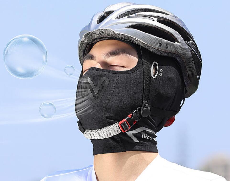Sonnenschutz und winddichte Sturmhaube WEST BIKING | Decathlon