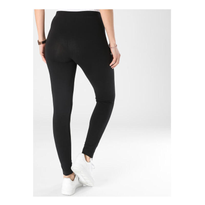 Leggings donna Champion Icons in cotone elasticizzato Fitted, vita alta, Blu L 2/2
