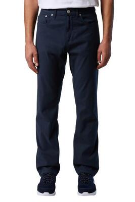Pantaloni uomo 5 tasche in dobby stretch
