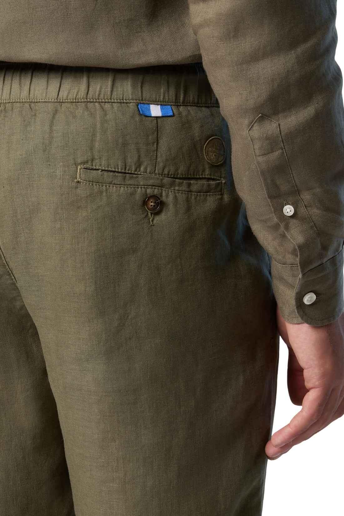 Pantaloni uomo Breeze in lino 2/4
