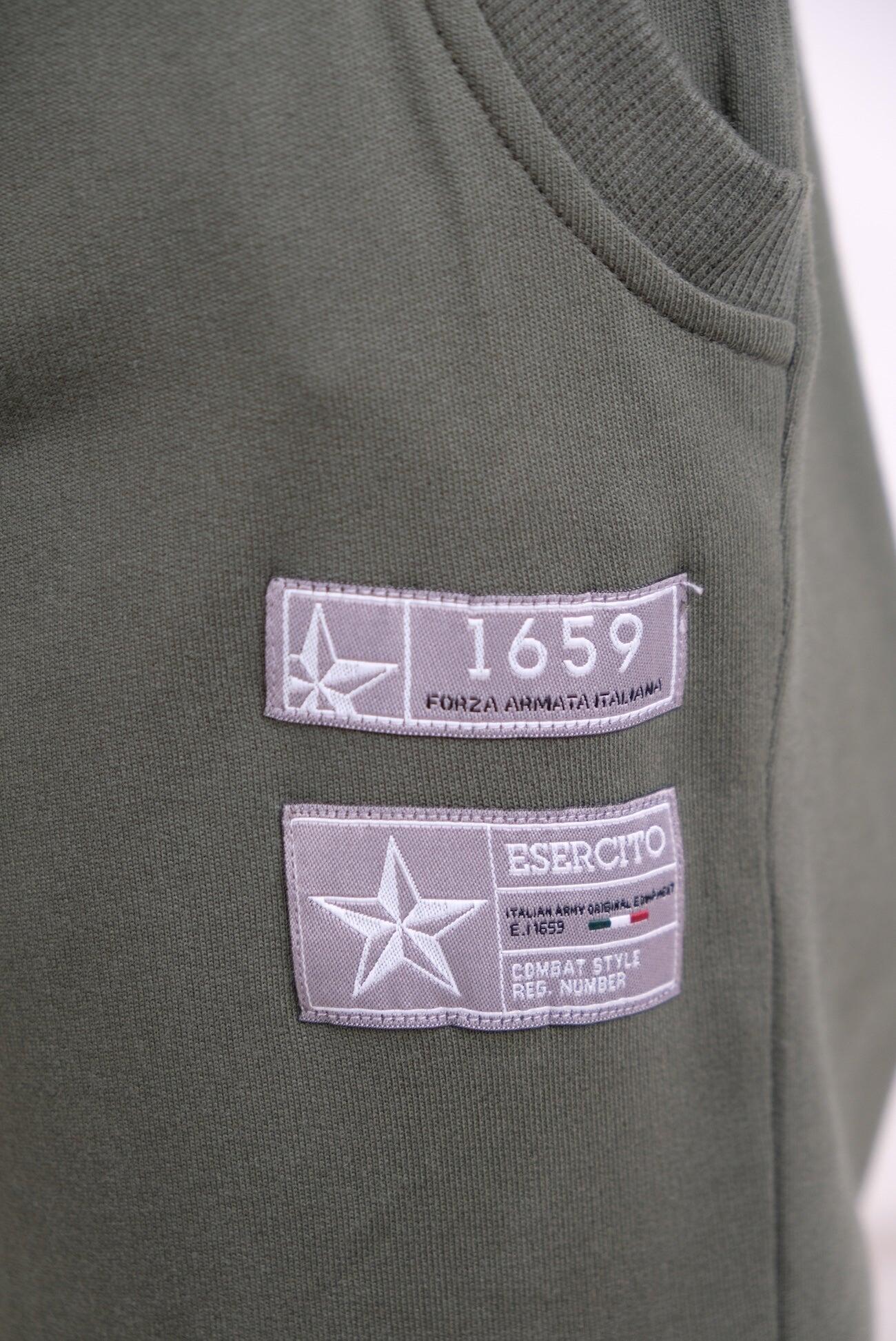 Pantaloni Esercito joggers con tasche militare uomo 3/4