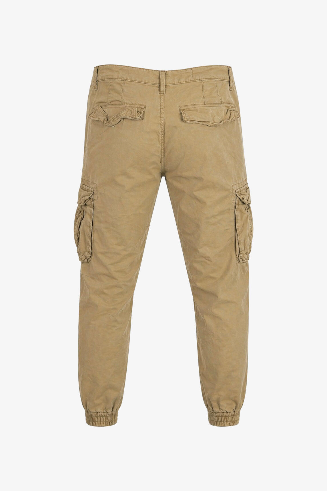 Pantaloni Aviazione Esercito cargo con tasconi khaki uomo 2/4