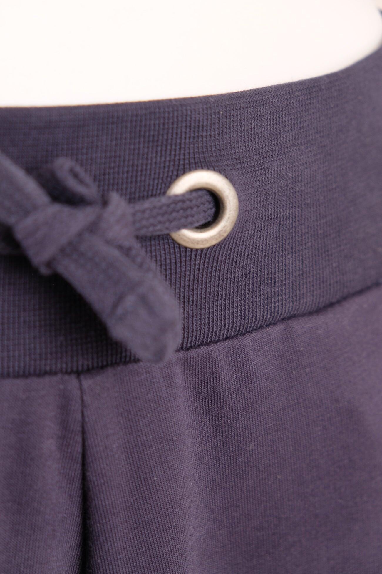 Pantaloni Esercito joggers con tasche blu donna 4/4