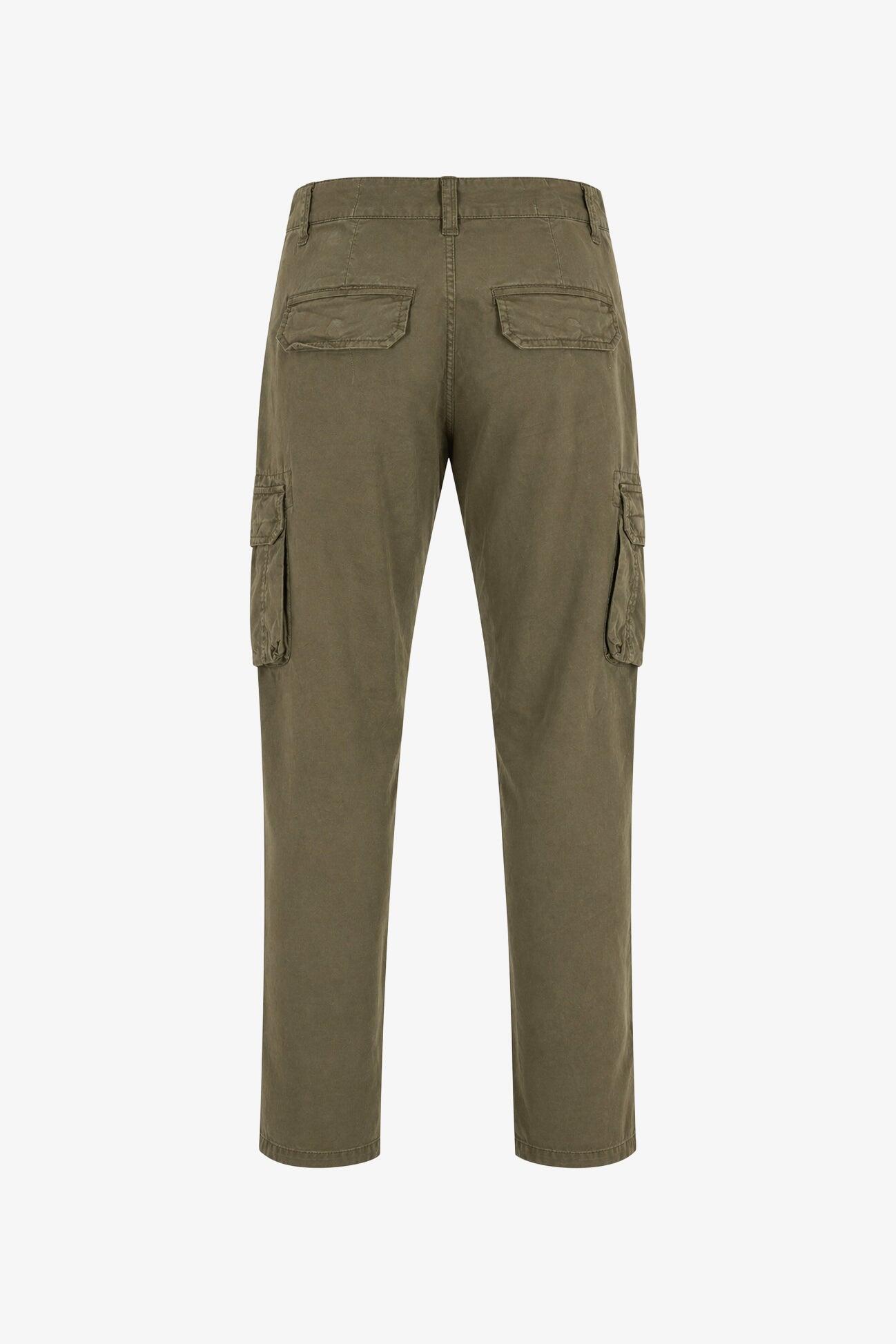 Pantaloni Folgore cargo con tasconi militare uomo 2/4
