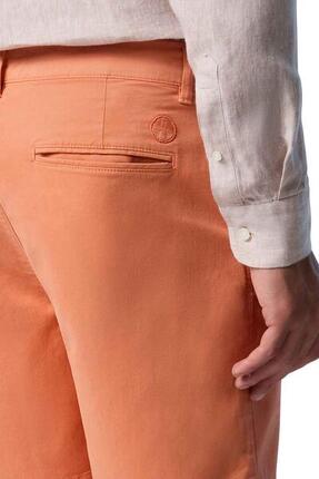 Bermuda chino uomo in gabardina