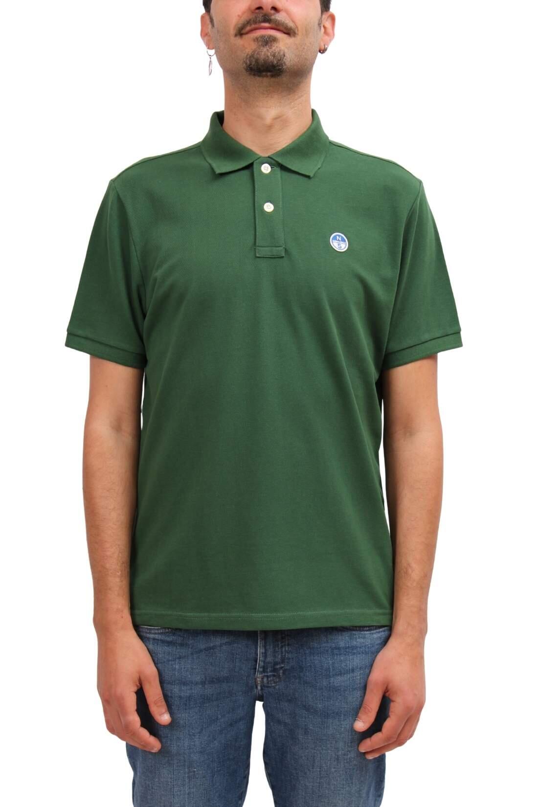 Polo uomo regular con logo 3/4