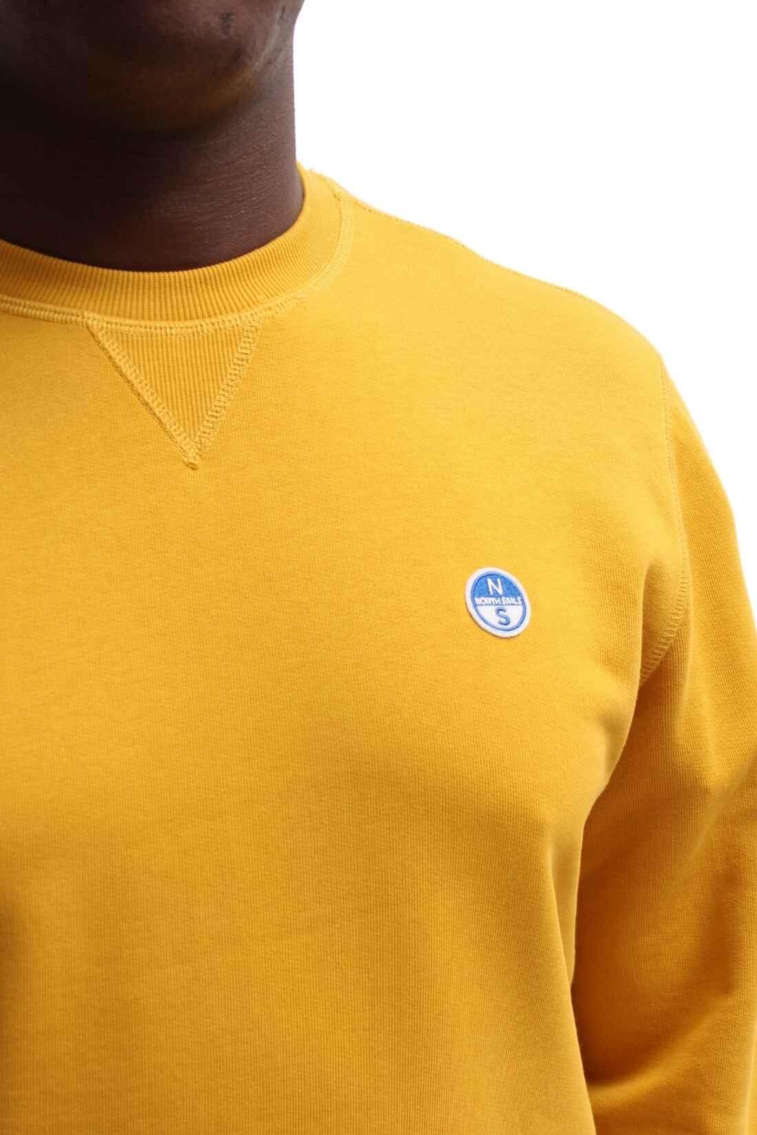 Felpa estiva uomo girocollo con logo 2/4
