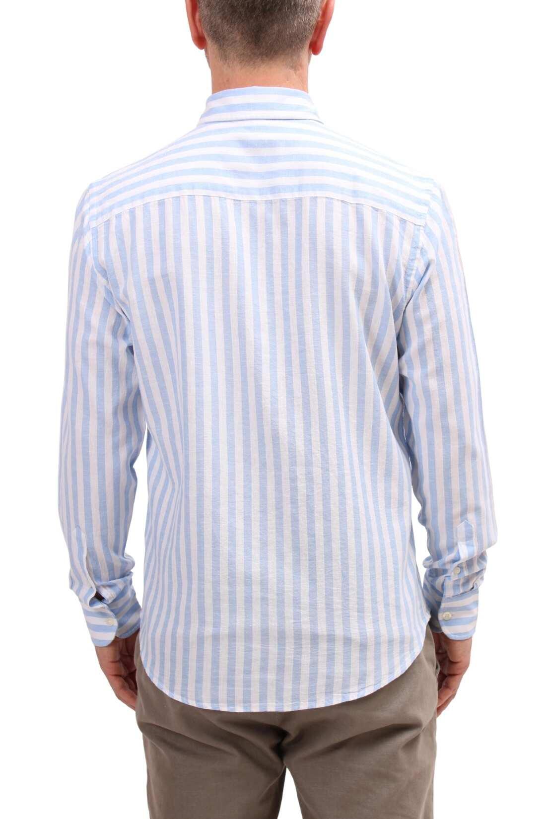 Camicia uomo in misto linologo 1/4