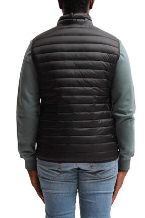 Gilet sans manches - Sportswear - Coupe regular - Logo - Noir