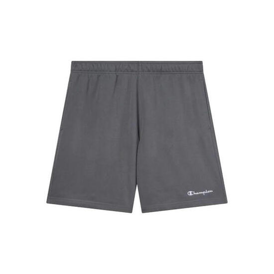 Pantaloncini Bermuda Champion Icons in Cotone e Poliestere Regular Fit Grigio M