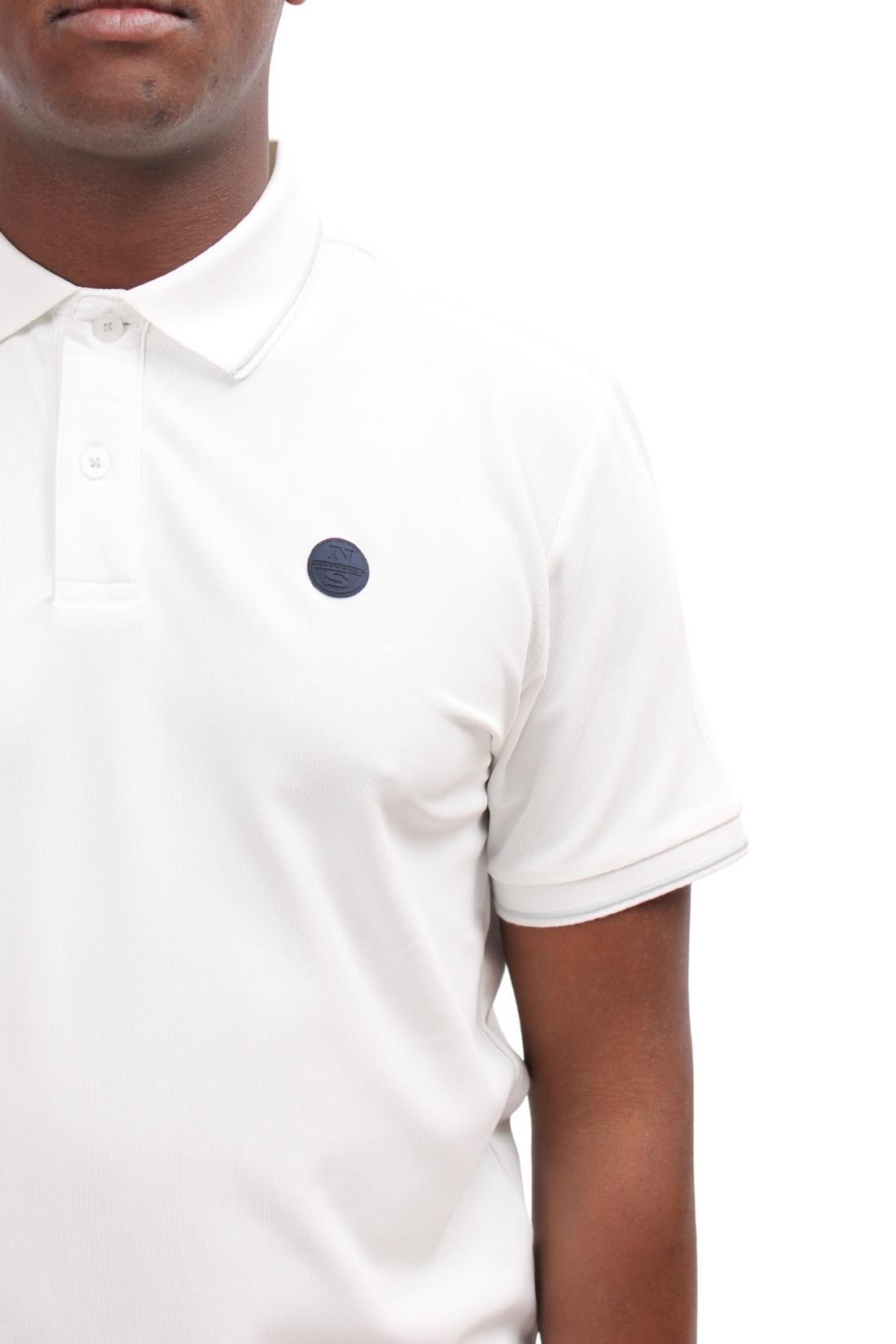 Polo uomo con patch logo 2/4