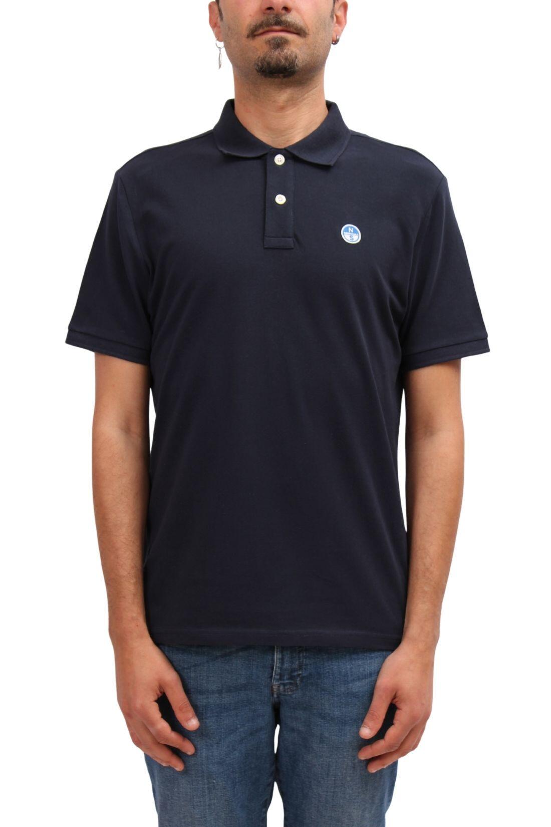 Polo uomo regular con logo 3/4