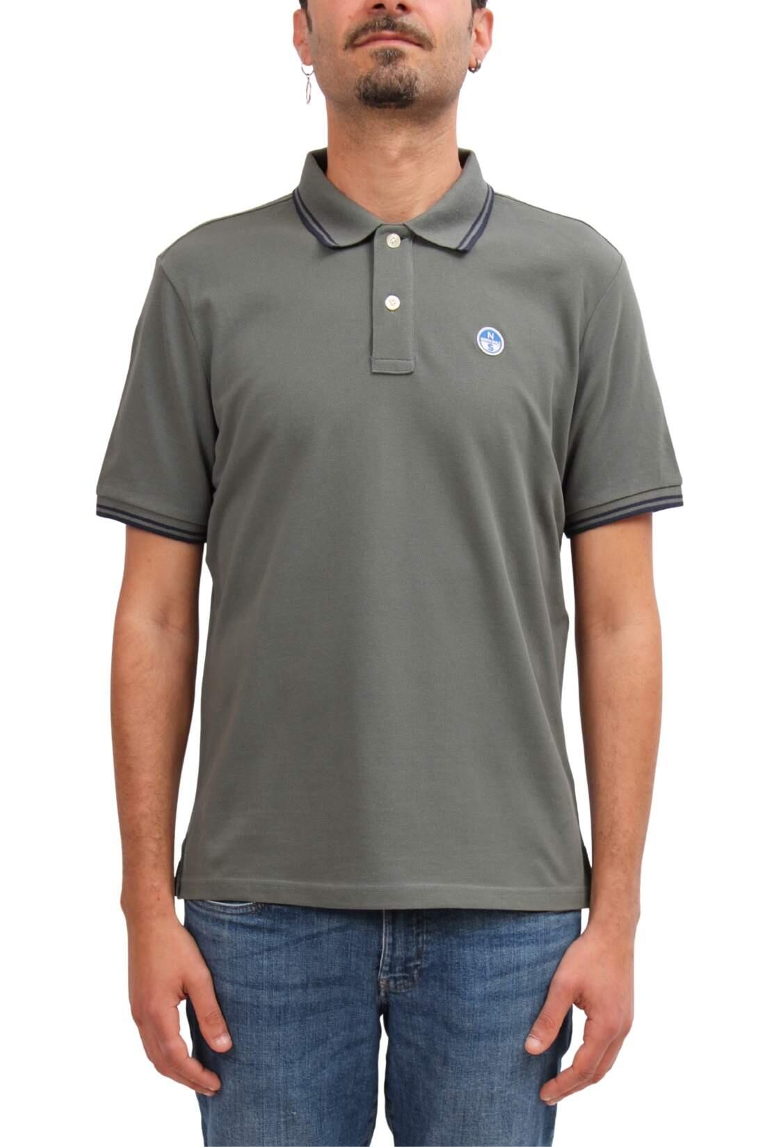 Polo uomo regular con collo parlato 4/5