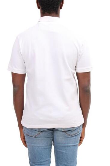 Polo homme - Sportswear - Coupe regular - Manches courtes - Blanc