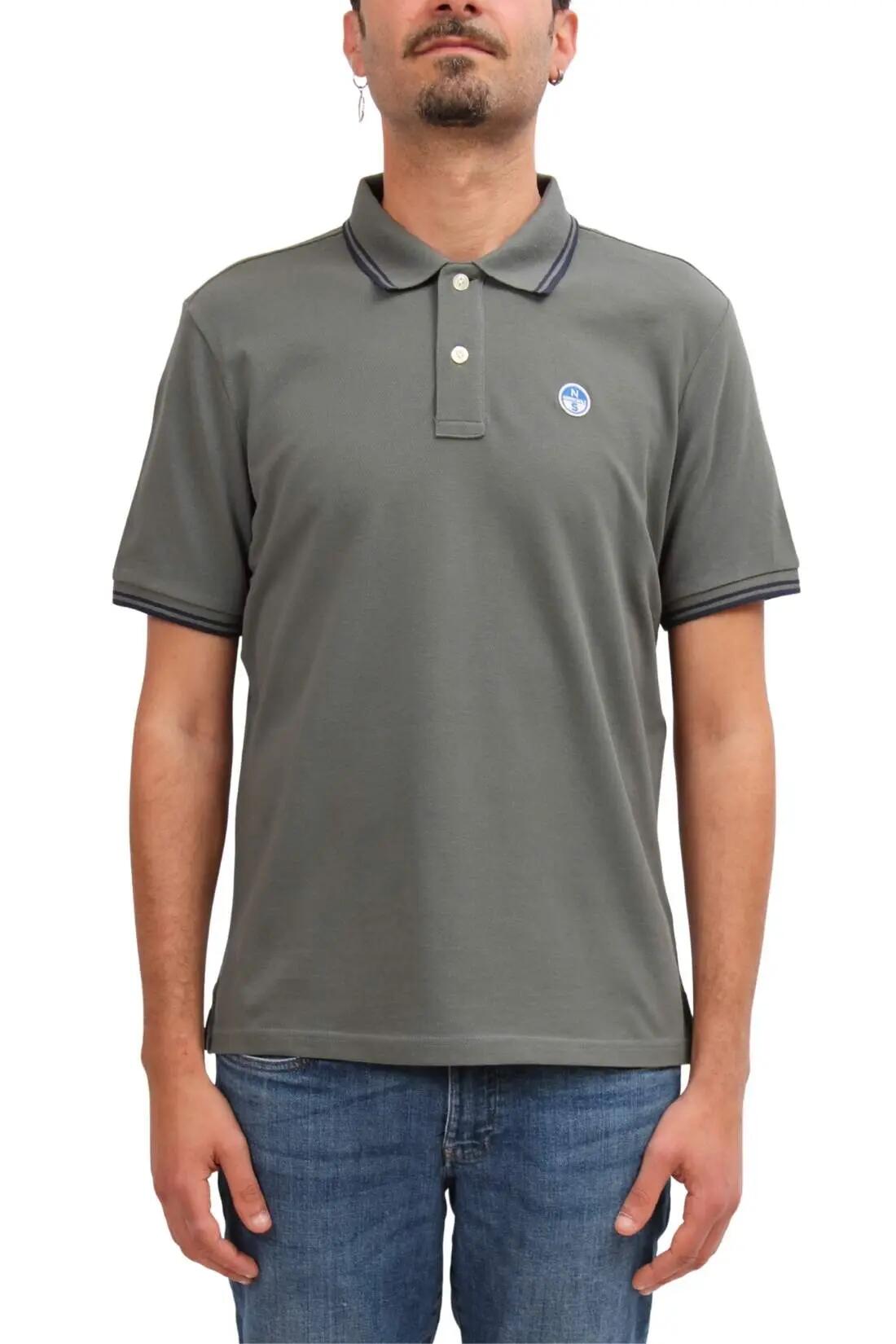 Polo uomo regular con collo parlato 4/5