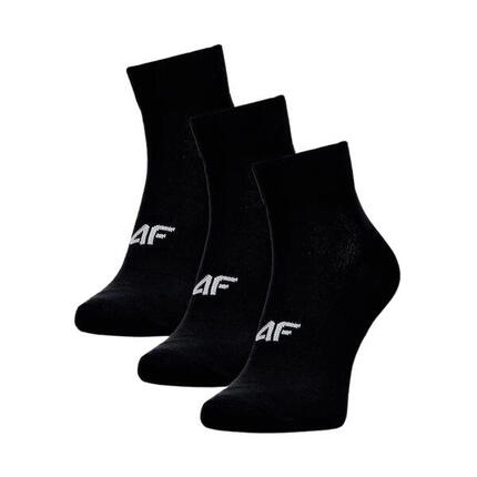 4F Socken 3er-Pack - knöchellang, 73% Baumwolle