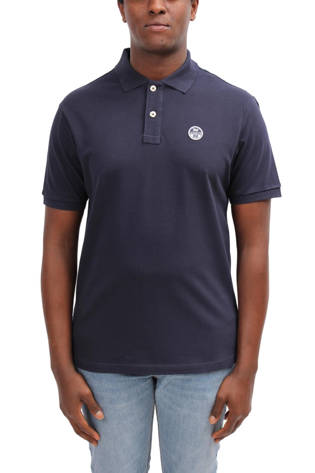 Polo uomo con logo 3/4