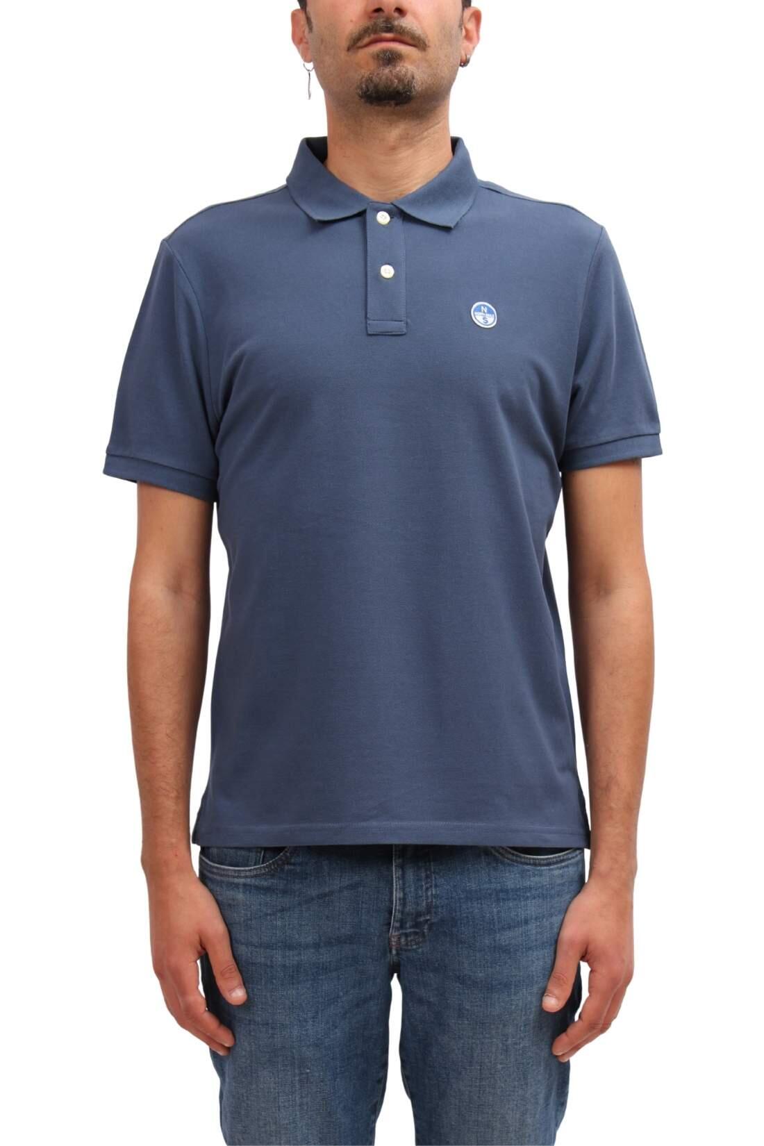 Polo uomo regular con logo 3/4