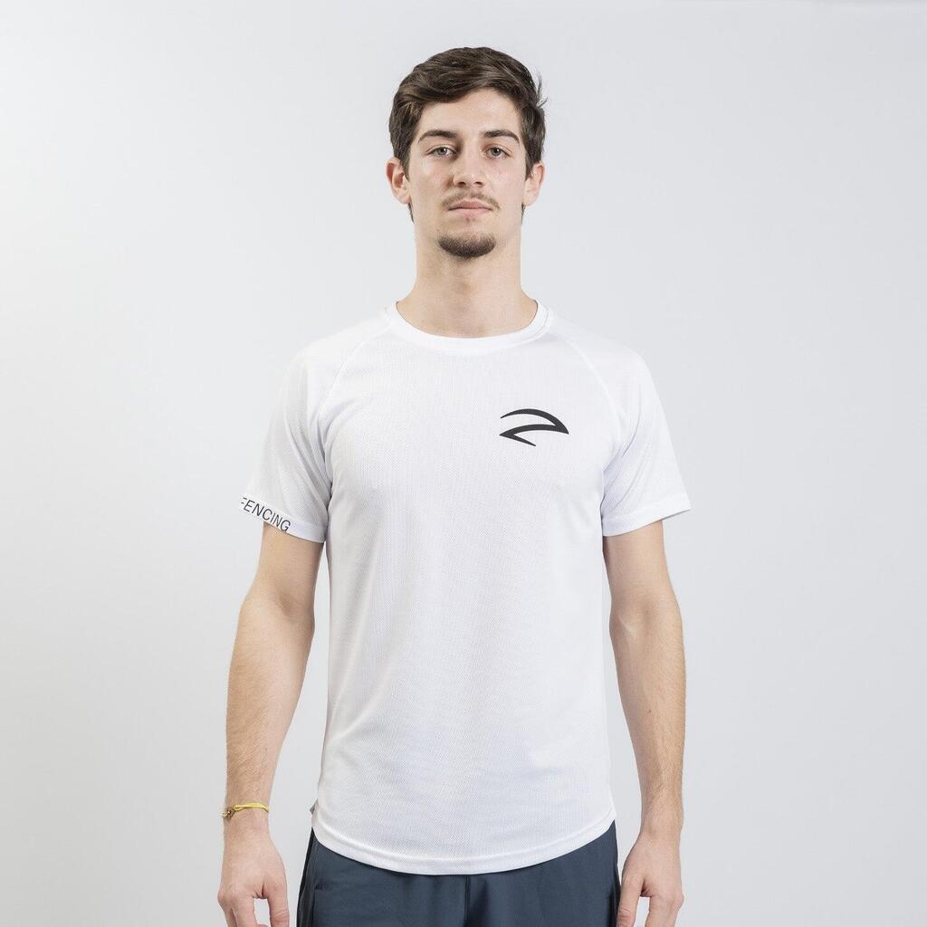 Unisex Fencing Performance Stretch Tee Black