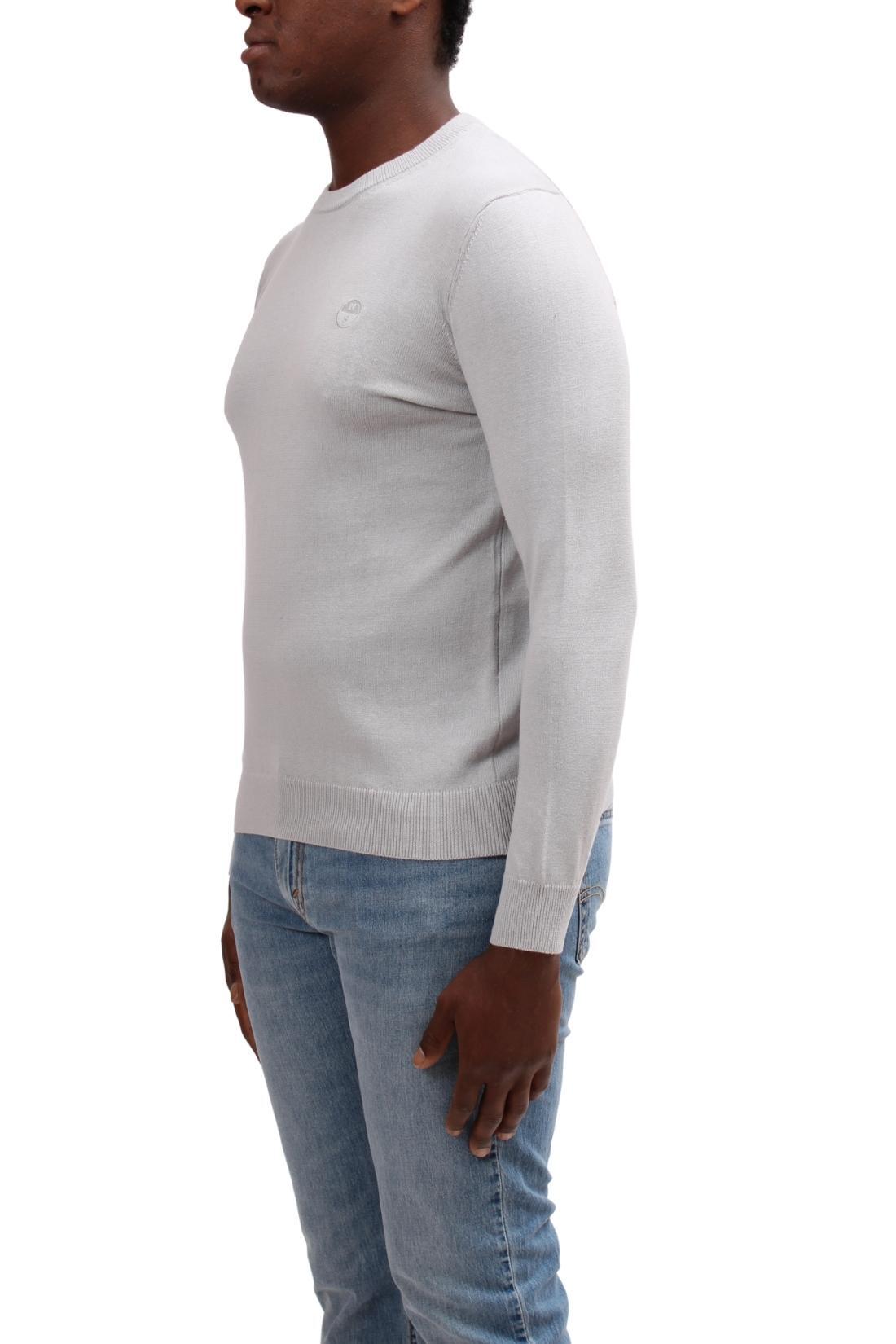 Pullover - Sportswear - Men - Slim fit - Light grey 4/4