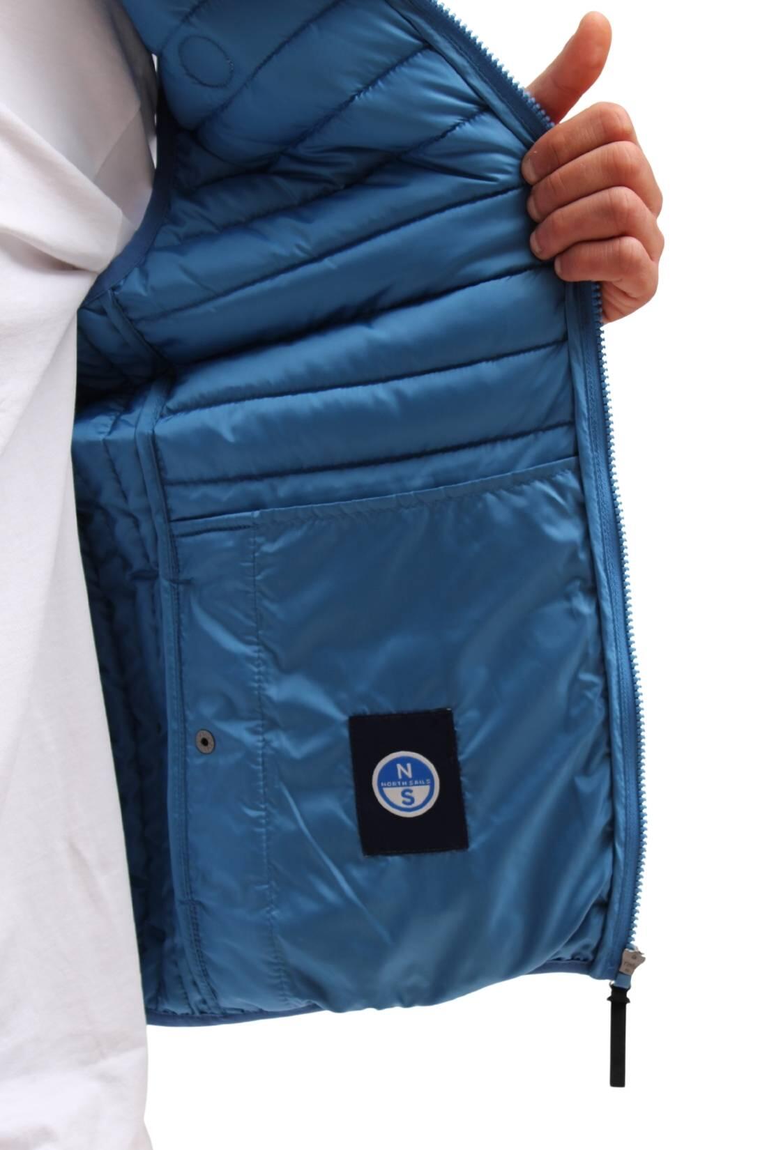 Giubbotto smanicato uomo con logo 3/5