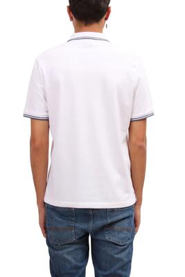 Polo uomo - sportswear - manica corta - regular fit - bianco